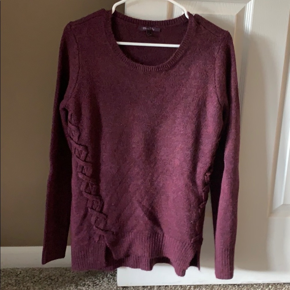 Purple sweater